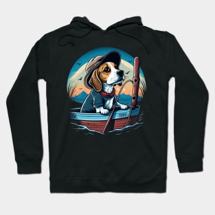 dogs love fishing too Hoodie